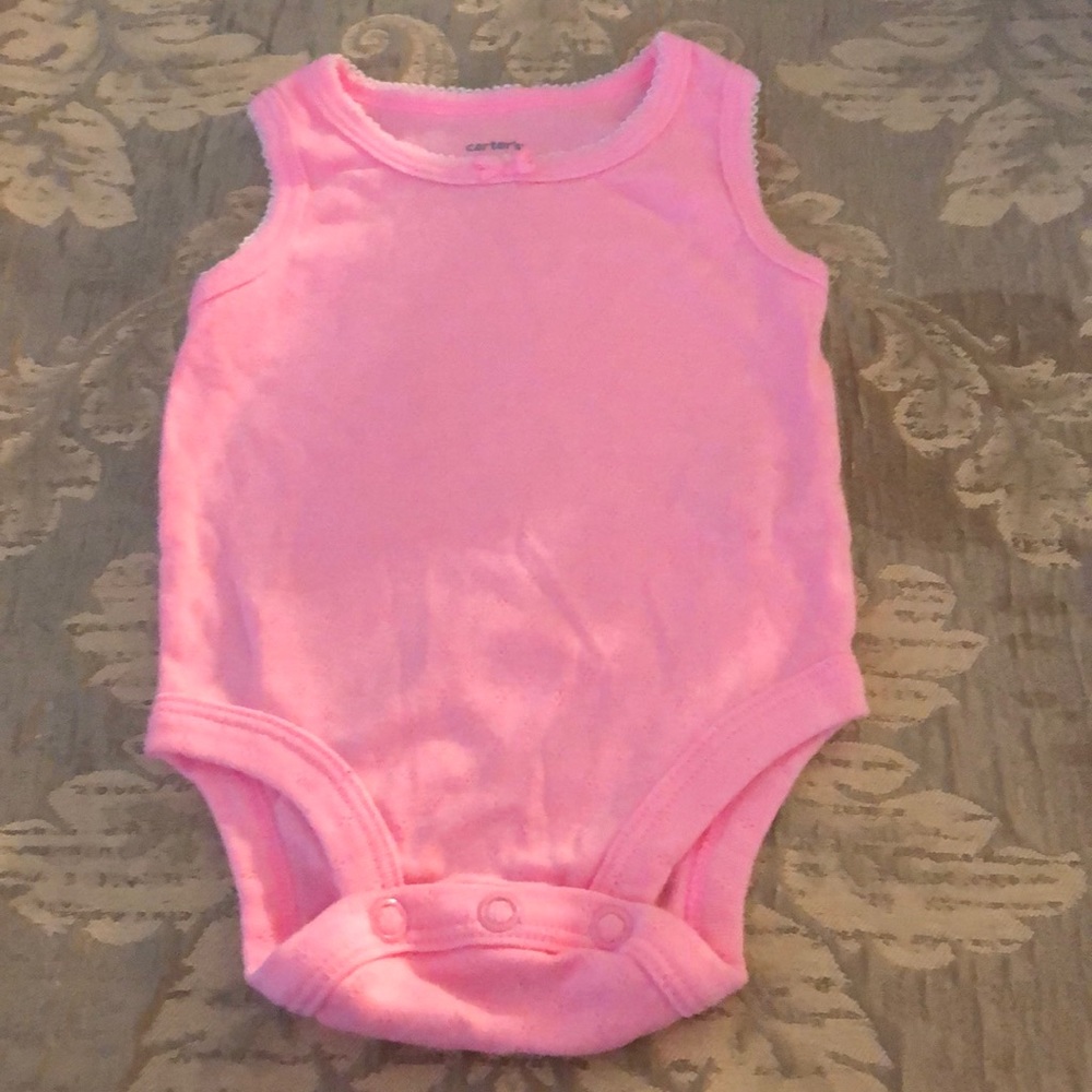 Pink Carter’s Onesie